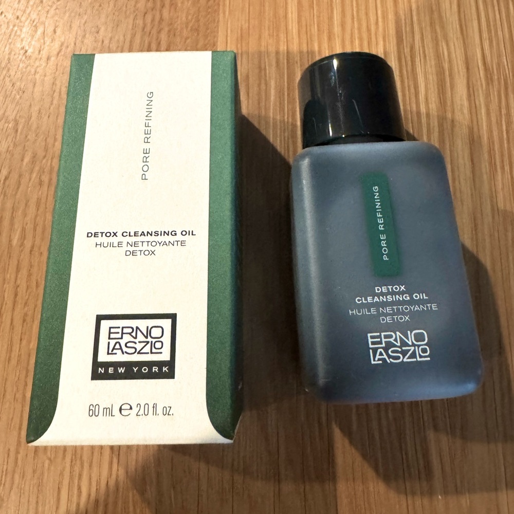 New! Erno Laszlo detox cleansing oil, 60mL